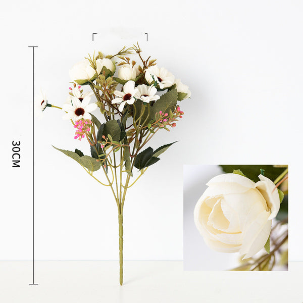 Nordic artificial decorative silk flowers