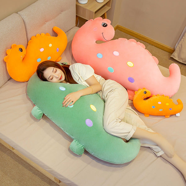 Soft Dinosaur Long Pillow Plush Toy