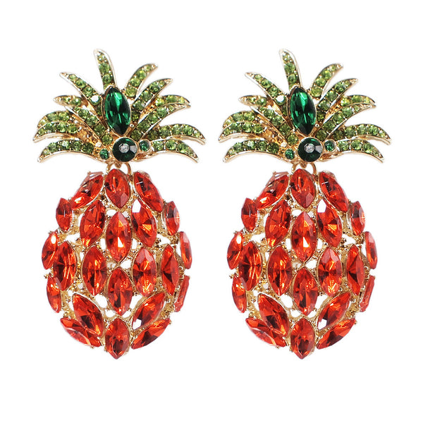 Cool tropical fruit earrings