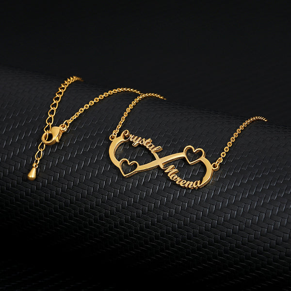 8 word pendant clavicle chain