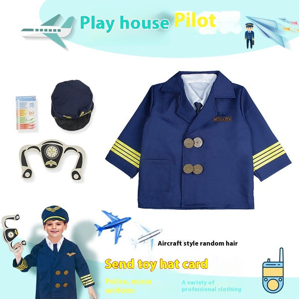 Children's Performance Costume Pilot Performance Costume