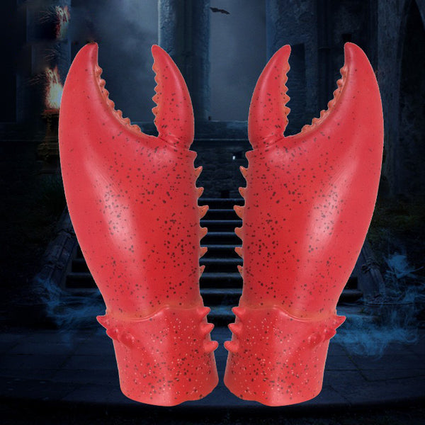 Halloween Accessories Props Animal Latex Crab Gloves