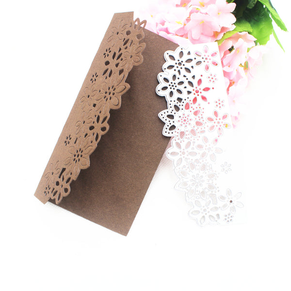 Lace greeting card hollow embossed carbon steel mold