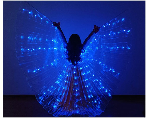 Children's LED light wings