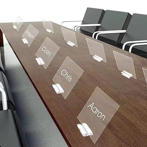 Acrylic Conference Seat Slot Base