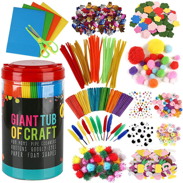 Craft Tube Twisted Stick Set DIY Handmade Material Package Material Combination Candy Jar