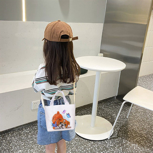 DIY Diamond Painting Kids Portable DIY Crystal Satchel Bag