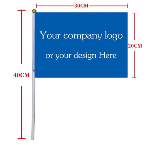 Digital Heat Transfer Polyester Fabric Ribbon Pennant