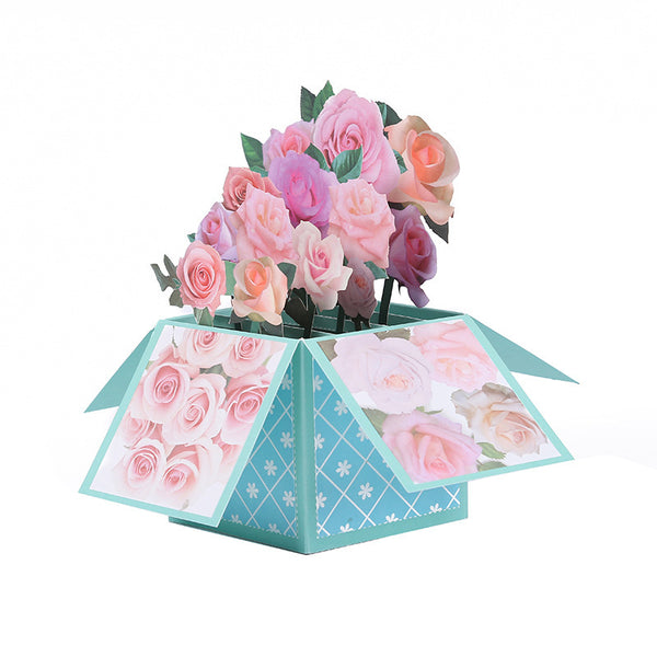 Mother's Day 3D Handmade Pop-up Greeting Card Creative