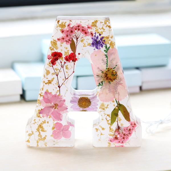 26 Letters Of Eternal Flower Night Light