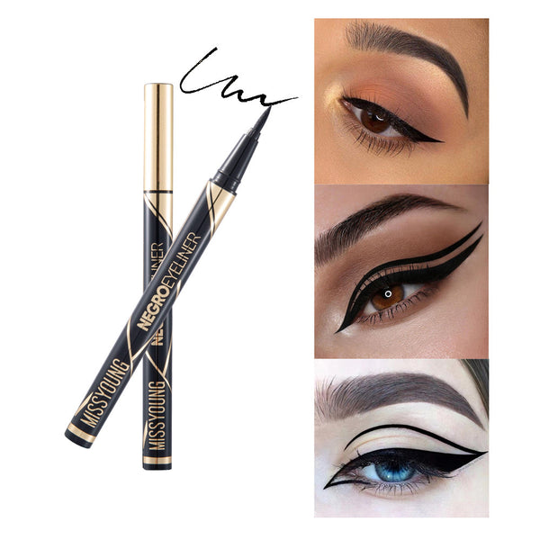 Waterproof And Sweatproof Black Eyelash Eyeliner