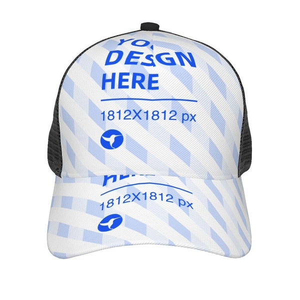 Sun Protection Curved Brim Mesh Baseball Hat