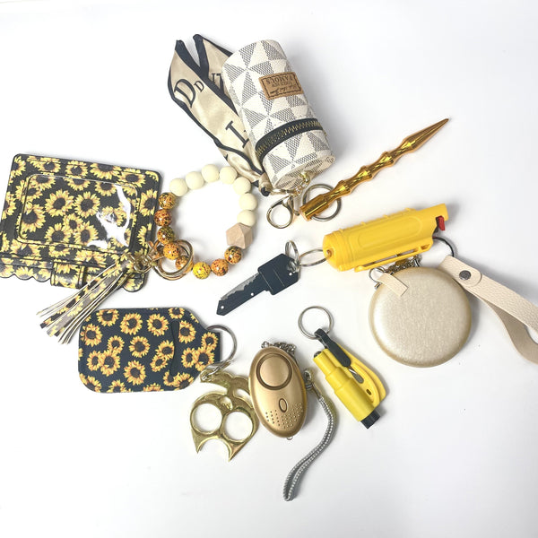 DIY Self-defense Hair Ball Spray Key Chain