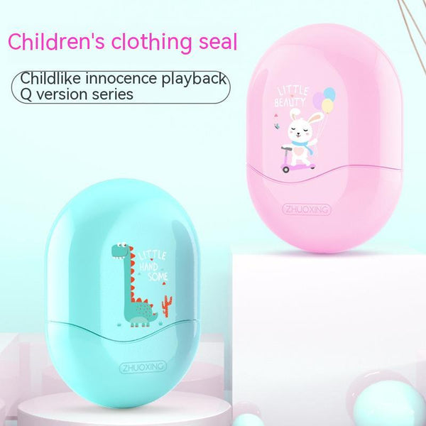 Children's Name Stamp Kindergarten Name Sticker School Uniform Name Sticker Embroidery Entry Preparation Supplies Waterproof And Tearproof