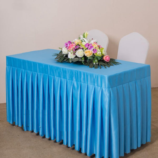 Solid Satin Cloth Art Table Cover