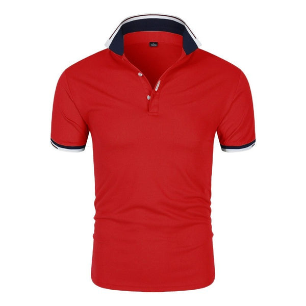 Summer Printing Men's Polo Shirt Tide