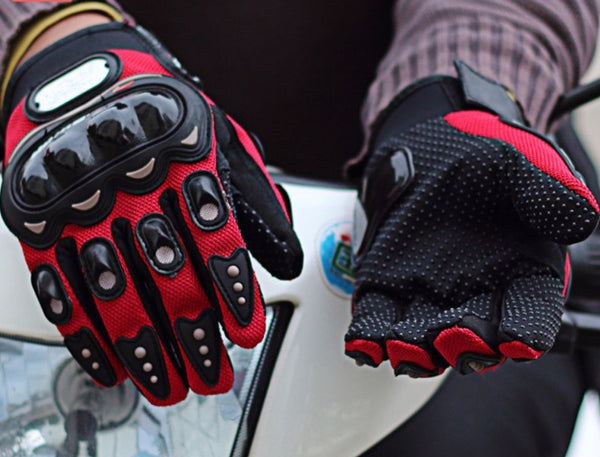 Racing motorcycle gloves locomotive riding all-finger long finger shatter-resistant gloves