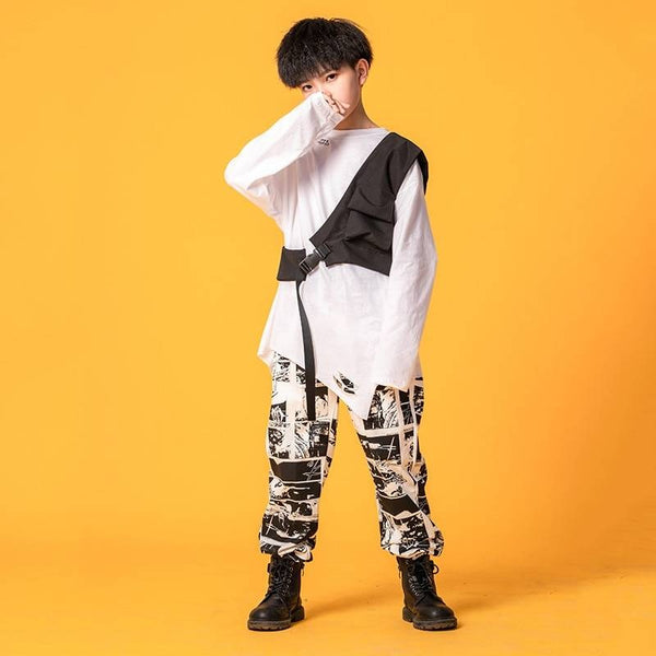 Children's Hip-hop Suits Hip-hop Personality Handsome Costumes