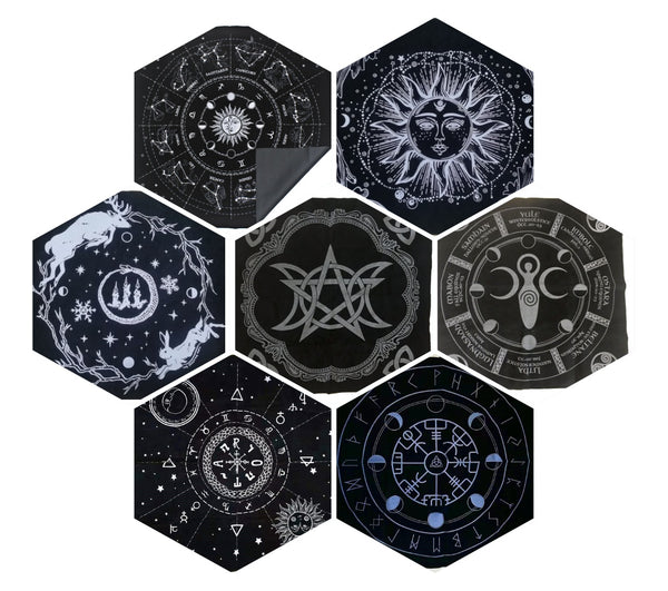 Tarob divination altar tarot tablecloth twelve constellation horoscope tarob