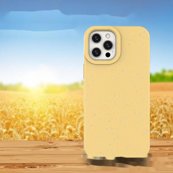 Wheat Straw PLA Environmentally Friendly Fully Degradable Mobile Phone Case