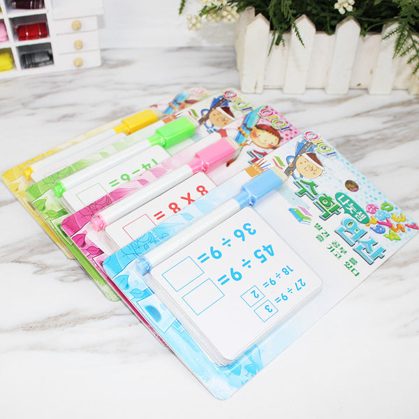 Math Early Education Portable Math stationery set