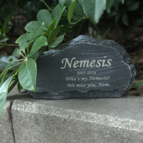 Laser Engraving UV Printing Pet Tombstone Commemoration