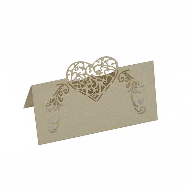 Hollow Seat Card Creative Love Table Card