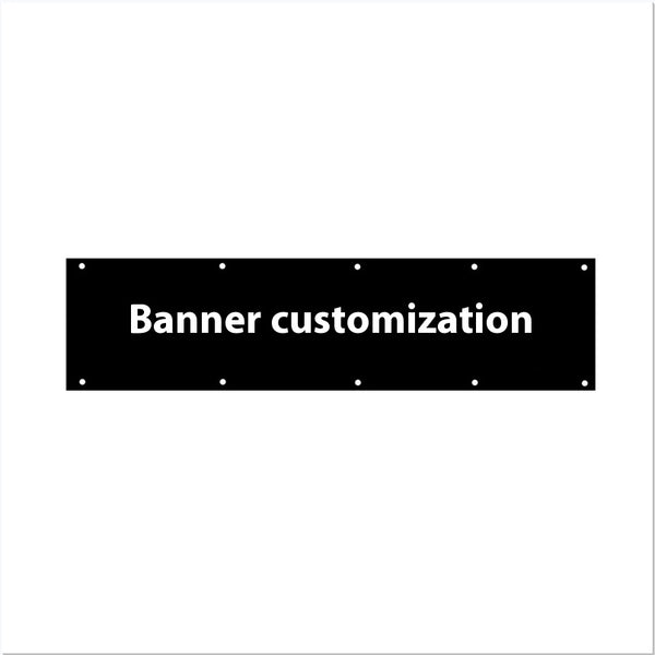 Banners Are Spread Throughout Customized Flags