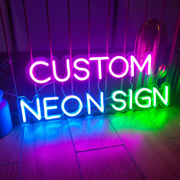 Colorful Neon Letter Modeling Lamp