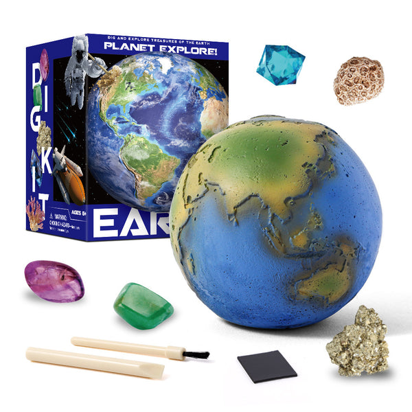 Planet Exploration Gems Digging Archaeological Toys