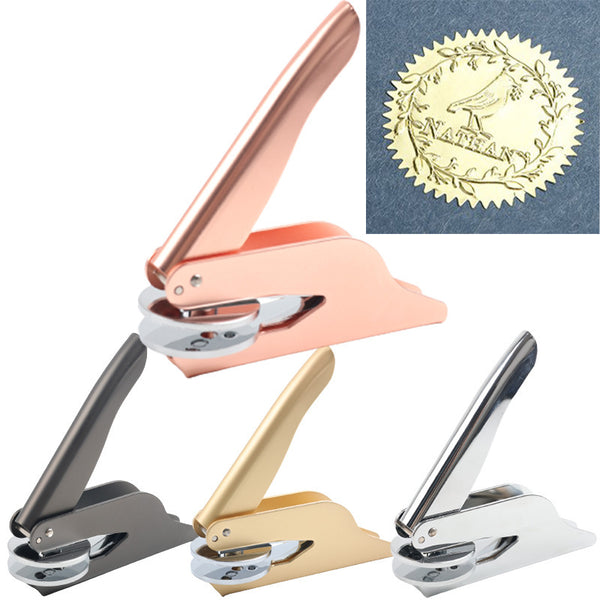 Embossed Pliers Seal Desktop Portable