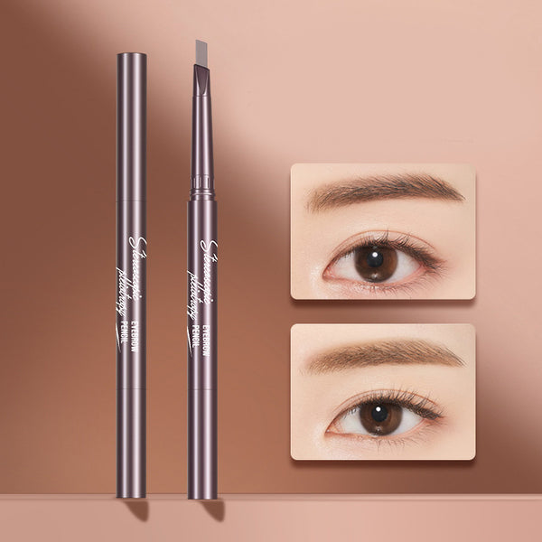 Triangular Double Head Auto-rotating Eyebrow Pencil