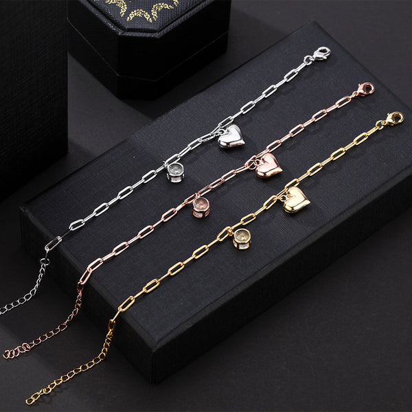 Women's Fashion Simple Geometric Projection Bracelet