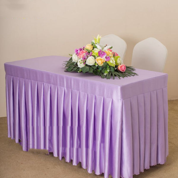 Solid Satin Cloth Art Table Cover