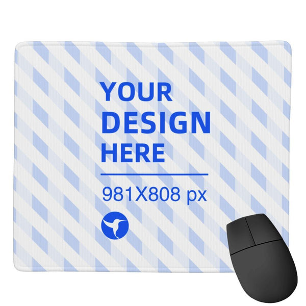 7x9in Horizontal Anti-Slip Rubber Mouse Pad