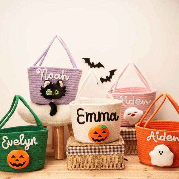 Personalized Name Halloween Candy Box