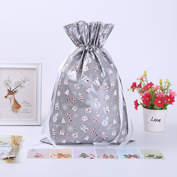 New Style Drawstring Gift Christmas Gift Bag