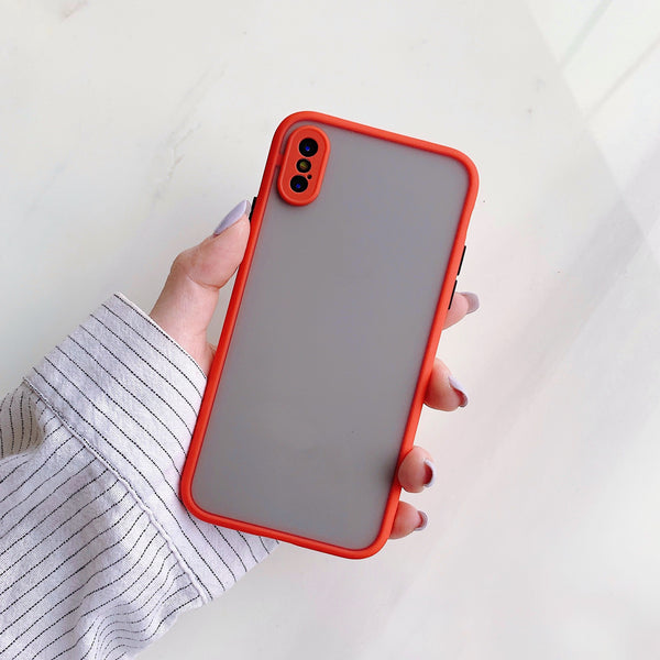 Stylish Matte Phone Case Color Contrast