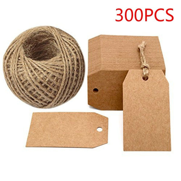 Kraft Paper Label Tag Jute Trademark