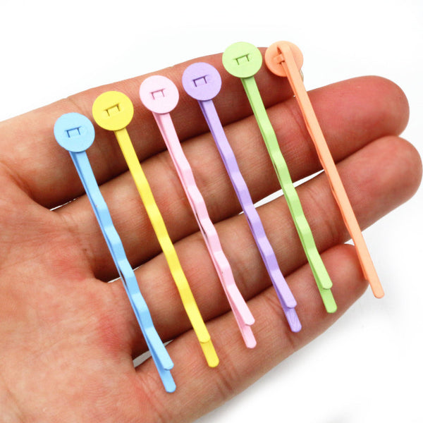 Candy Color Band Tray Clip Internet Celebrity Small Hairpin Handmade Hair Accessories 14g