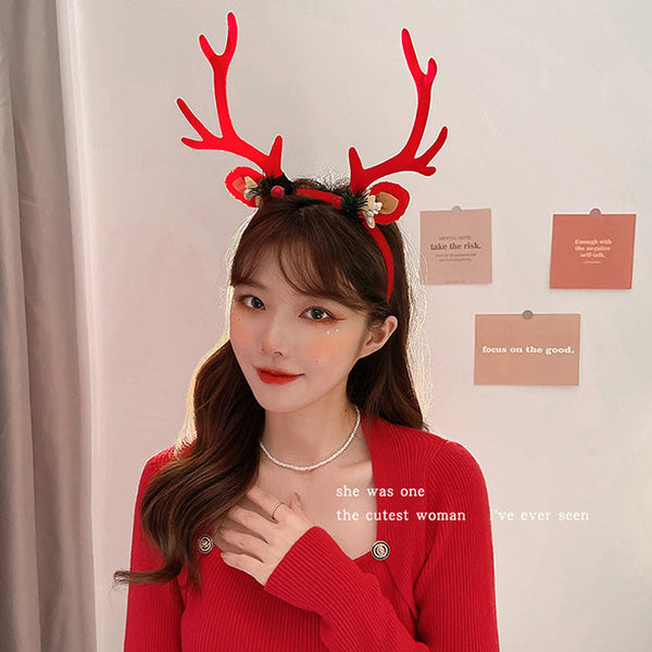 Christmas Headwear Oversized Antler Headband