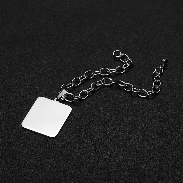 Popular Stainless Steel O-chain Couple Bracelet Personality Creative Stickers