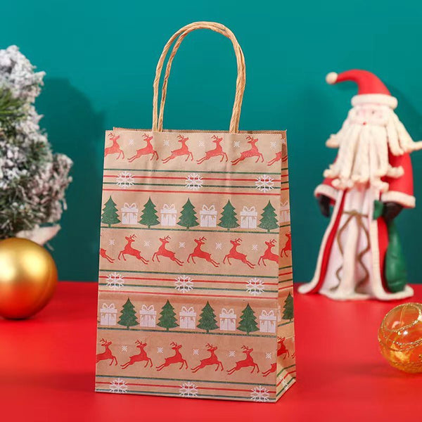 Christmas Gift Wrapping Paper Bag