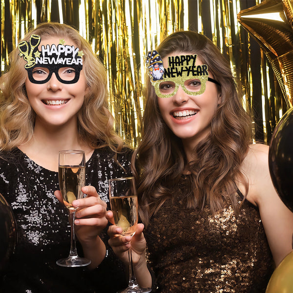 New Year Party Decoration Glasses Party Photo Props