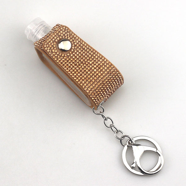 Leather Diamond Keychain Creative Original Design