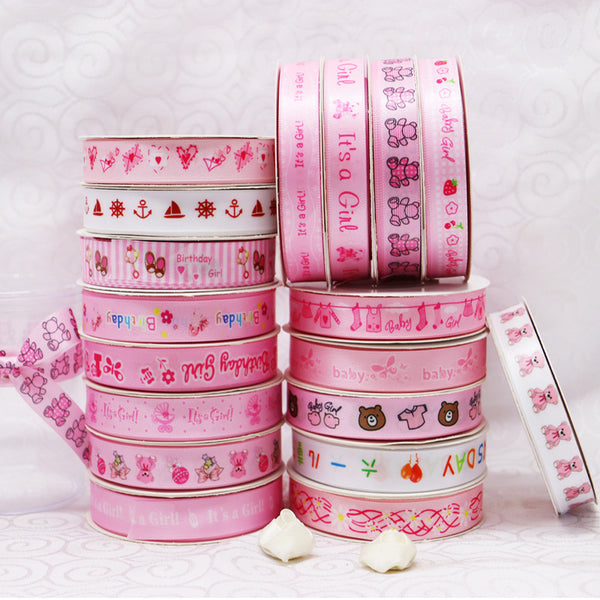 Children's Packing Ribbon Polyester Printed Ribbon