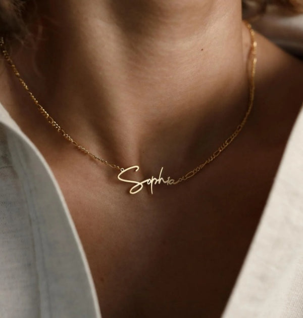 Personalized Name Clavicle Chain