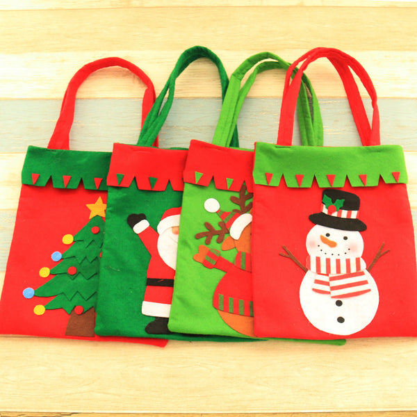 Christmas Decoration Candy Bag Christmas Cloth Patch Tote Bag Apple Bag Gift Bag Gift Bag Handbag Bag