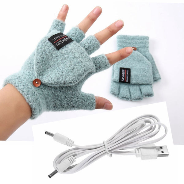 USB Double-sided Electrically Heated Gloves