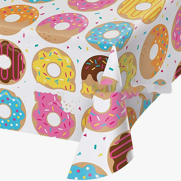 Donut Dessert Tablecloth 110 180cm Party Tablecloth